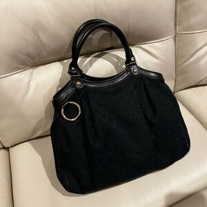 Vintage Gucci Sukey Guccissima Tote Bag